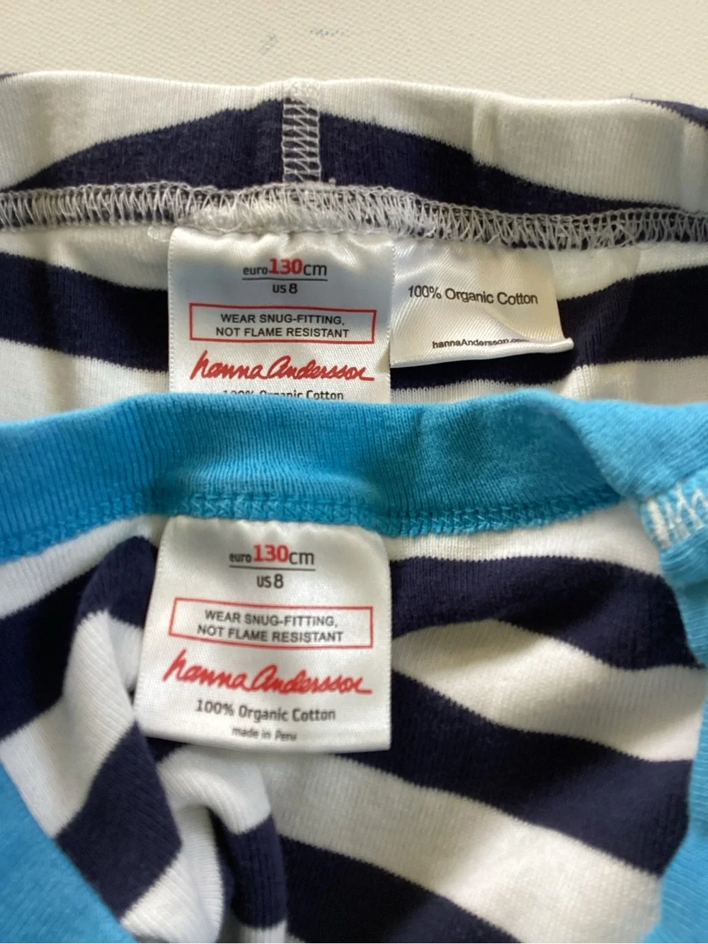 Hanna Andersson Striped Shorts Pajamas